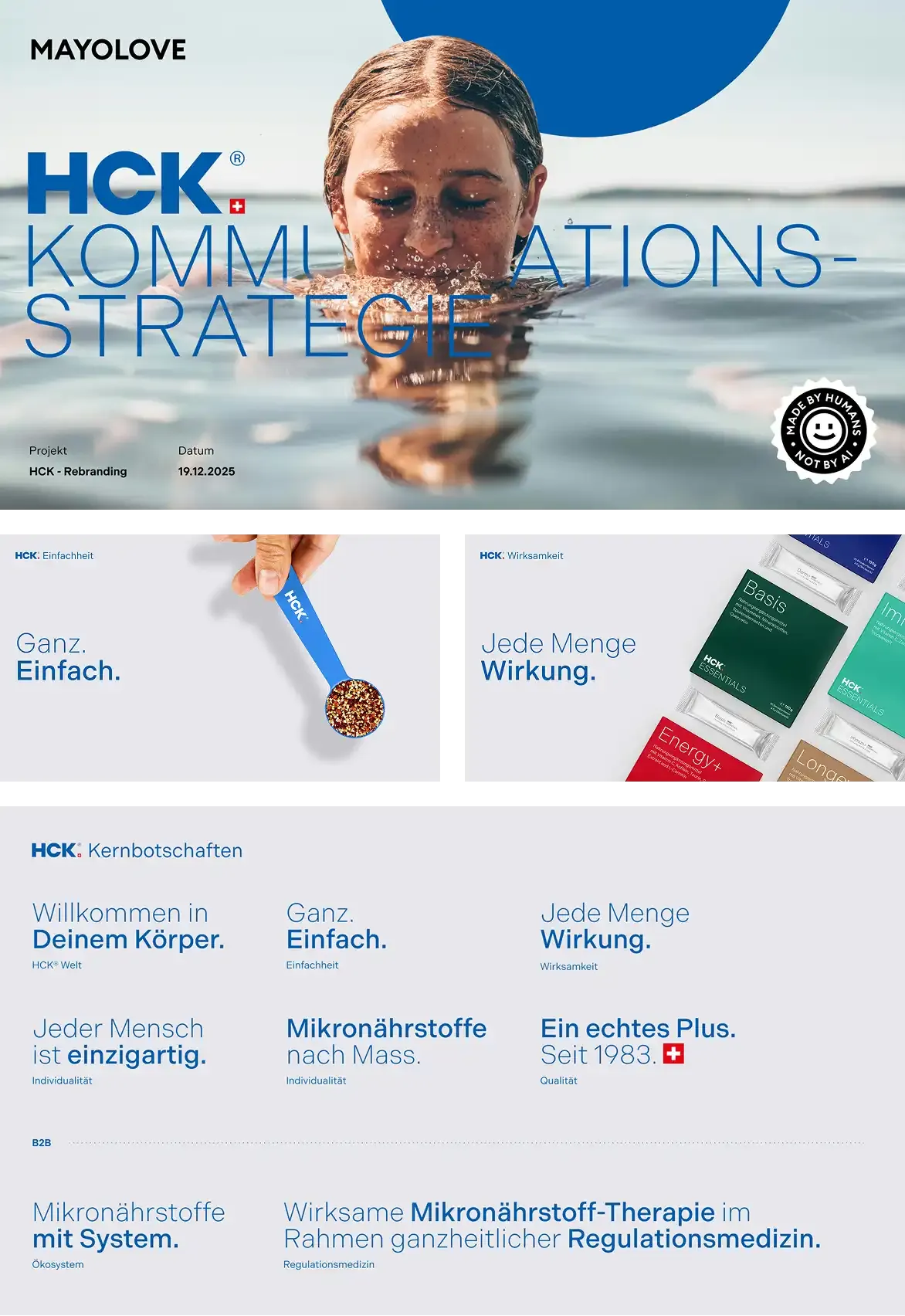 Mayolove Projects - HCK Kommunikationsstrategie