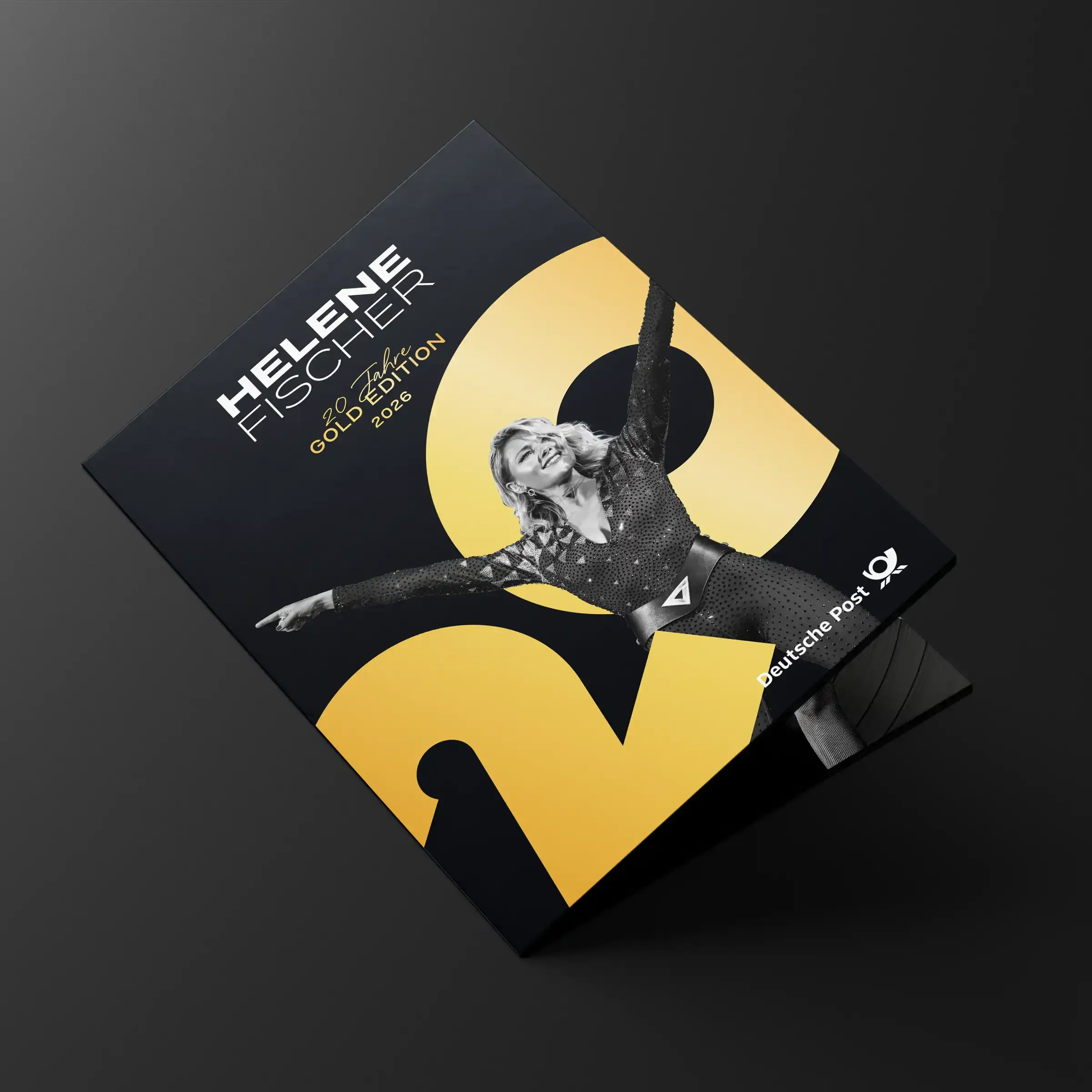 Mayolove Projects - Helene Fischer Briefmarken Gold-Edition