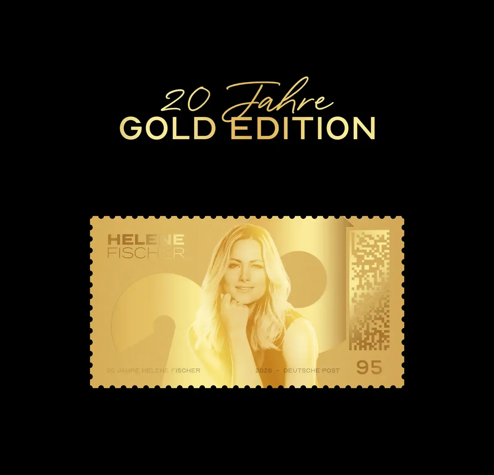 Mayolove Projects - Helene Fischer golden stamp
