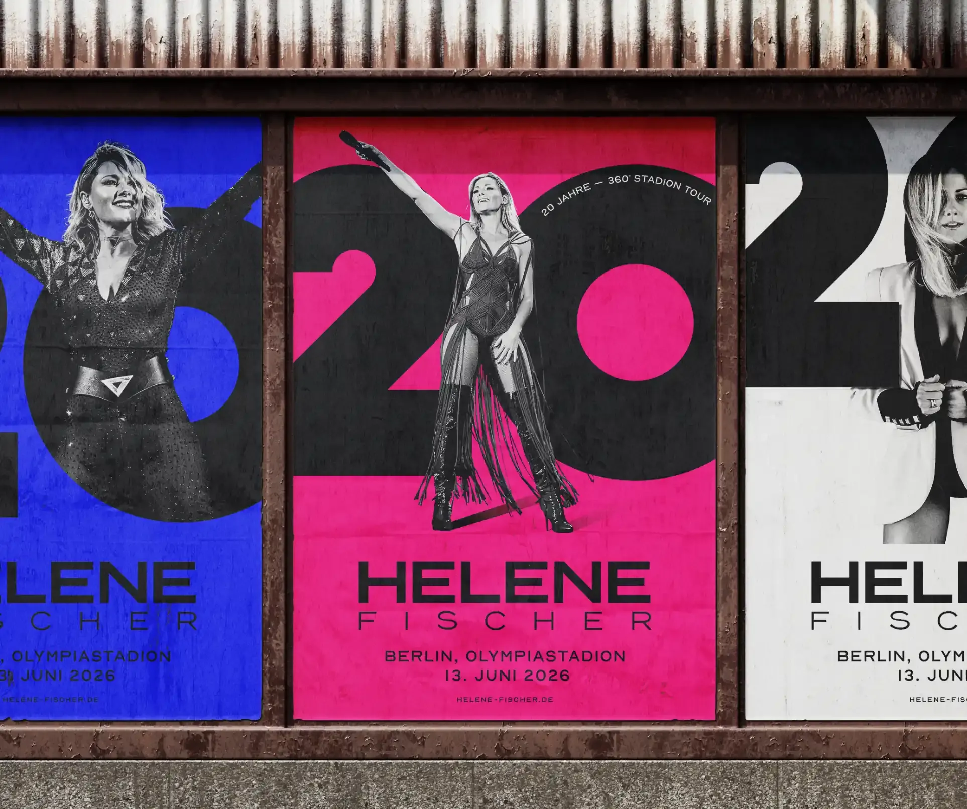 Mayolove Projects - Helene Fischer Out of Home Wallpapers